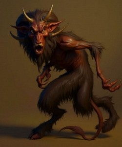 Digital Artwork of a Boggert from an original sketch